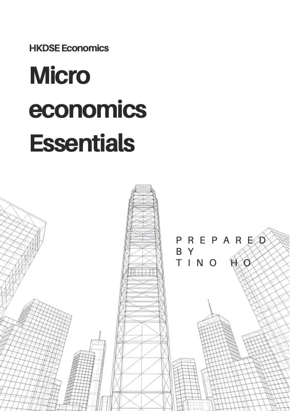 Essentials:Microeconomics Essentials 筆記封面